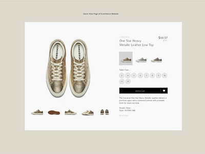 Ui for e-commerce converses flat shoes ui user interface ux web