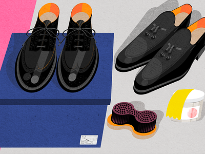 SHOE-care artwork design digitalart fasion graphic graphicdesign illustration modern design procreate shoes