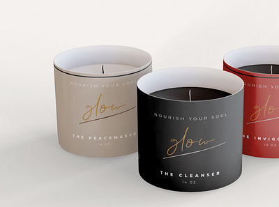 Candle Package Design brand identity branding candle design design graphic design package design visual identity design