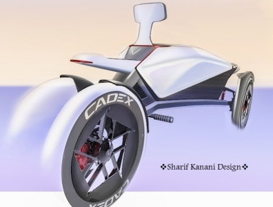 Kanani Motors Cadex Solar Rover3 automotive cadex cardesigner cars cycle design designer kananimotors render sharifkanani sketch solar