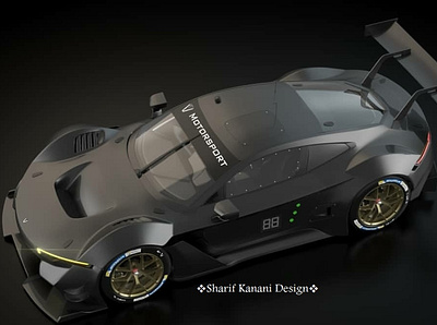 Kanani Motors Lumen GTE Supersport automobile automotive cars dark design designer kananimotors lumen racing render rendering sharifkanani supersport