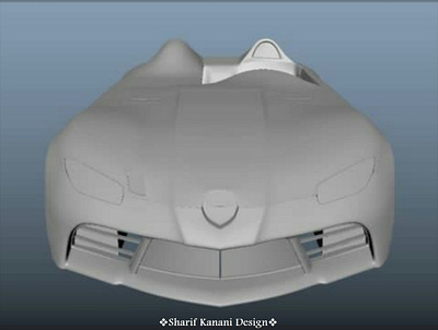 Mercedes Benz SLR Stirling Moss Redesign By Sharif Kanani automobile automotive cardesign cars design designer mercedes mercedes benz sharifkanani