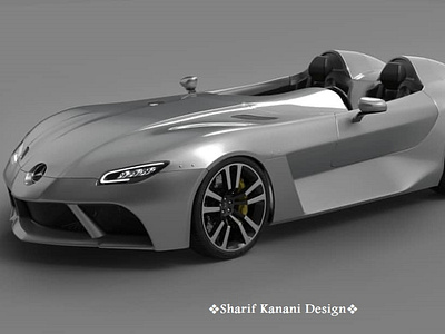 Mercedes Benz SLR Stirling Moss Redesign By: Sharif Kanani