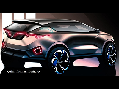 Kanani Motors K55 SUV automobile automotive cardesigner cars carsketch design designer k55 kananimotors sharifkanani sketch