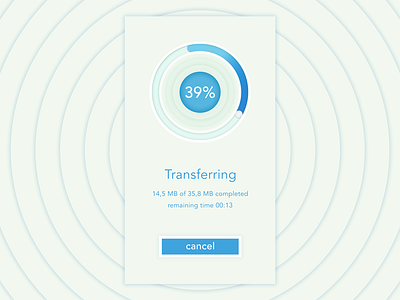 Timer - 014 countdown timer dailyui percent sync timer ui upload