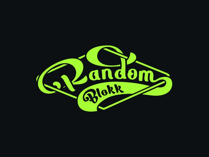 Random Blokk ae after aftereffects animation brand calligraphy lettering logo motion type typography