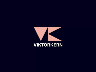 VK - My new logomark ✌️ anim animation brand branding logo logoanimation logomaker loop minimal motion signature viktorkern