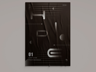 Hide Poster Design by LATIF AMAL on Dribbble