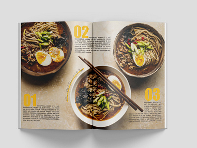Magazine food design book flyer food food book food design magazine poster design typography