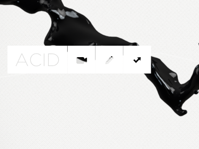 Acid black dynamic motion graphics moving white