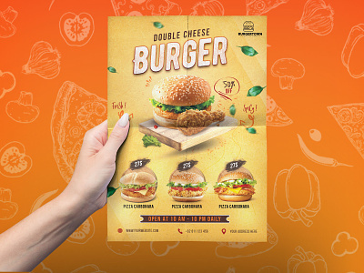 Burger Restaurant Flyer