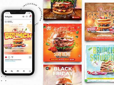Food & Restaurant Instagram Banners