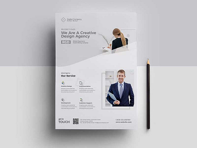 Corporate Flyer minimal modern multiple multipurpose professional service simple template