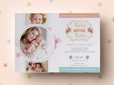 Newborn Photography  Flyer