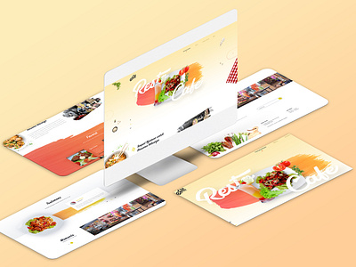 Restaurant Homepage Design Exploration