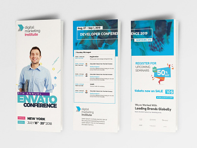 Event / Conference Schedule Brochure (FREE DOWNLOAD) concert conference corporate creative entertainment fact festival history information main mainstream minimalist minimalistic overview presentation preview product products profile resume