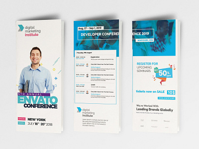Event / Conference Schedule Brochure (FREE DOWNLOAD)