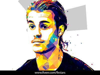 Awesome WPAP Popart Style Portrait art awesome awesome art awesome design design popart portrait portrait art wpap