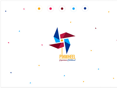 Pinwheel Children's Apparel Logo apparel business children clothing childrens clothing kids clothing logo design pinwheel pinwheel logo store