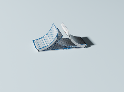 A frame from Card Shuffle animation 3d modeling blender3d design illustration threejs ui