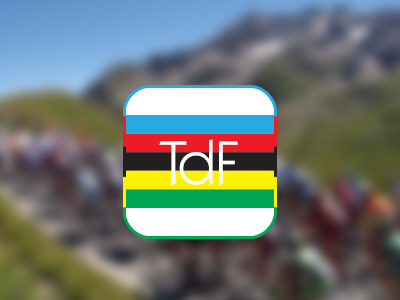 TdF app cycling icon tdf tour de france