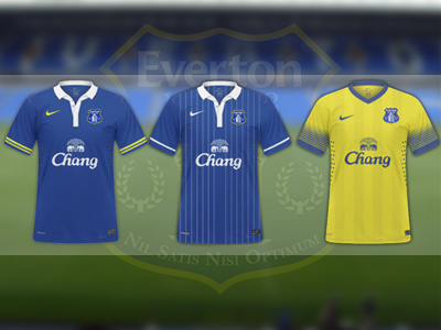 Everton Kit Concepts badge crest everton football kit shirt soccer