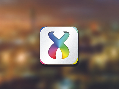 Multi Colour Sdx Icon Copy colour icon logo shadow