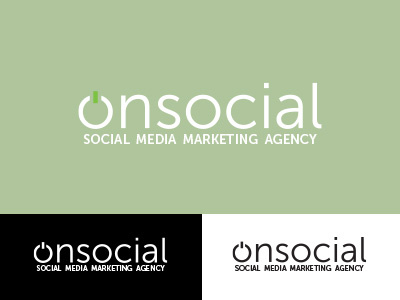 onsocial Marketing Agency agency digital logo marketing social social media