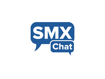 SMXChat Logo chat digital logo marketing social social media talk