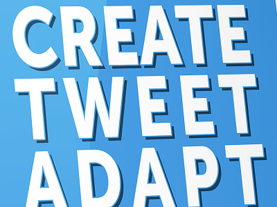 TwItter Marketing Strategy Poster