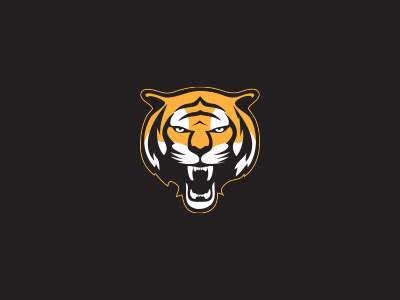 Tiger Logo Version 5 animal head logo tiger