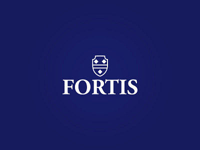 Fortis Logo crest financial fortis greek logo shield