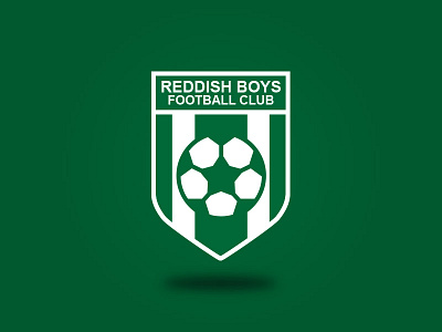 Football Club Badge Modernised badge crest football logo design soccer