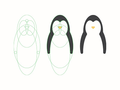 Penguin Logo Construction