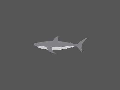 Shark Mark animals logo shark