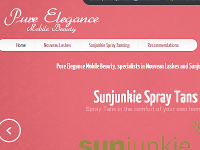 Pure Elegance Website beauty lashes pure elegance spraytans