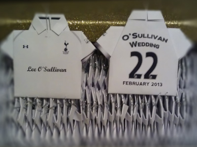 personalised spurs shirt