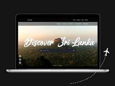 Travel Agency Website | Homepage home page design uiux web design