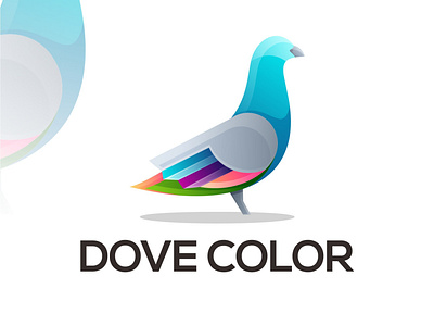 Dove logo colorful