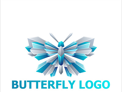 Butterfly Geometric logo