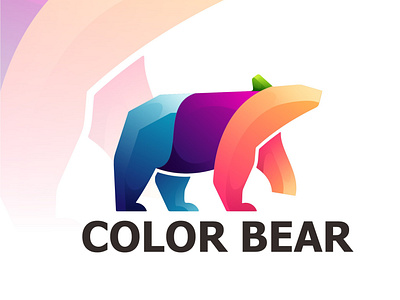 Bear logo colorful