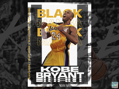 Kobe Bryant "Black Mamba" 24