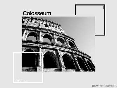 Colosseum asthetic black and white colosseum graphic design italy minimalism photo rome