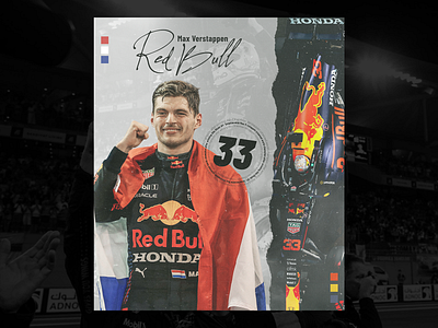 "Max, you're the world champion! You are the world champion!" design f1 formula 1 formula1 graphic design graphicdesign max max verstappen poster race racing redbull