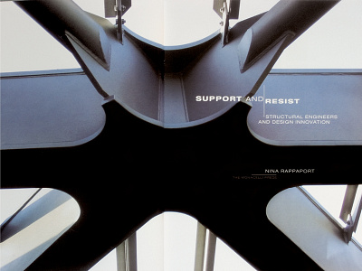 Support and Resist architecture book design editorial design print design