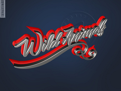 Wild Animal3Dlogo animation branding design logo website