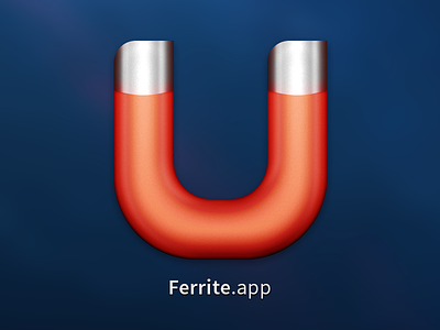 Ferrite.app app ferrite icon magnet photoshop