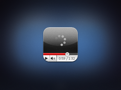 YouTube Icon beth3 circle distira glyphs icon iphone opacity play screenshot spinning theme youtube