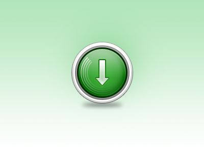 µTorrent Icon µtorrent bittorrent downloading arrow icon green glyph layer styles photoshop 128px