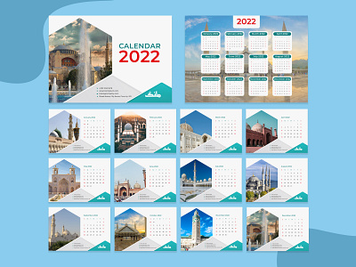 Calendar design adobe portfolio
